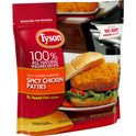 Tyson Fully Cooked and Breaded Spicy Chicken Patties, 1.62 lb Bag (Frozen)