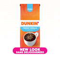 Dunkin French Vanilla Artificially Flavored Coffee, Ground Coffee, 12 Oz Bag