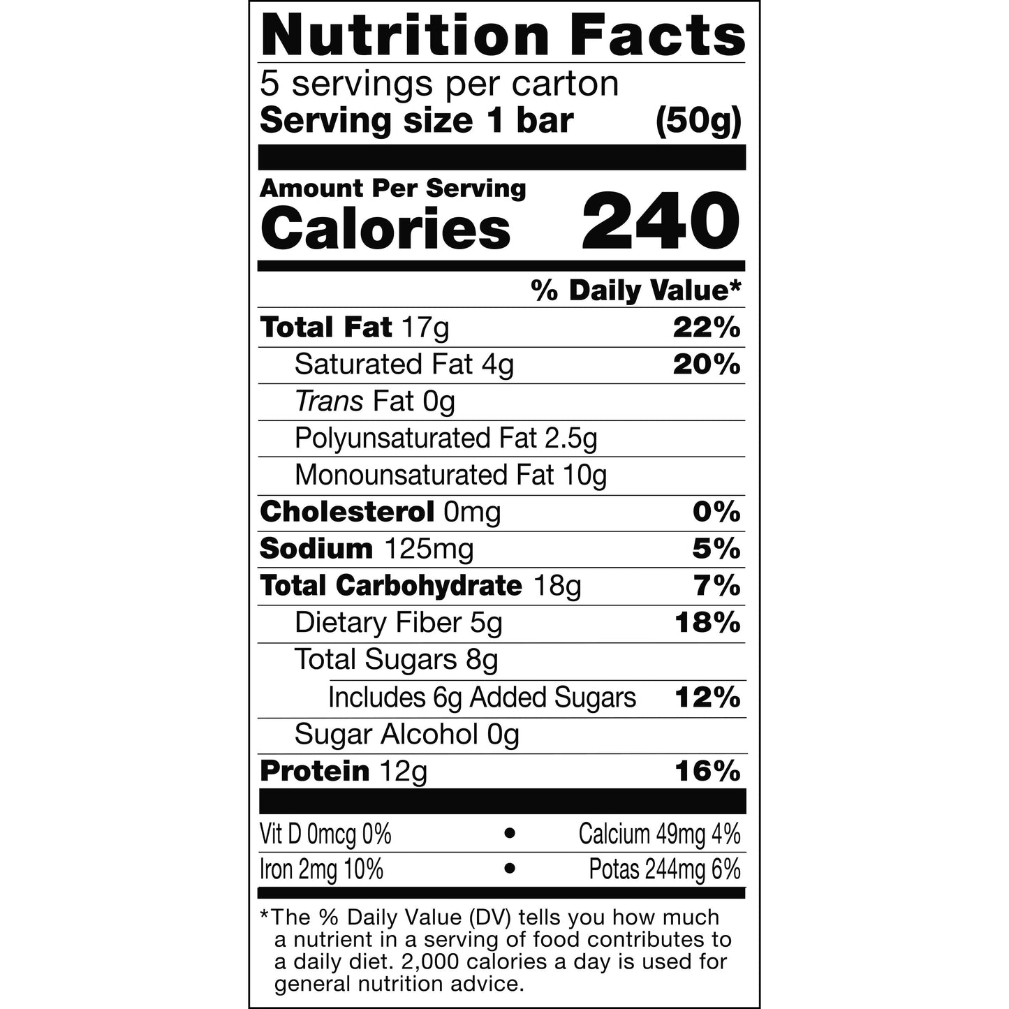 KIND Protein Gluten Free Dark Chocolate Nut Snack Bars, 1.76 oz, 5 Count