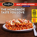 Stouffer's Meat Lovers Lasagna Large Size Frozen Frozen Meal, 18 oz (Frozen)