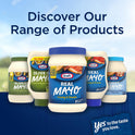 Kraft Real Mayo Creamy & Smooth Mayonnaise, 15 fl oz Jar