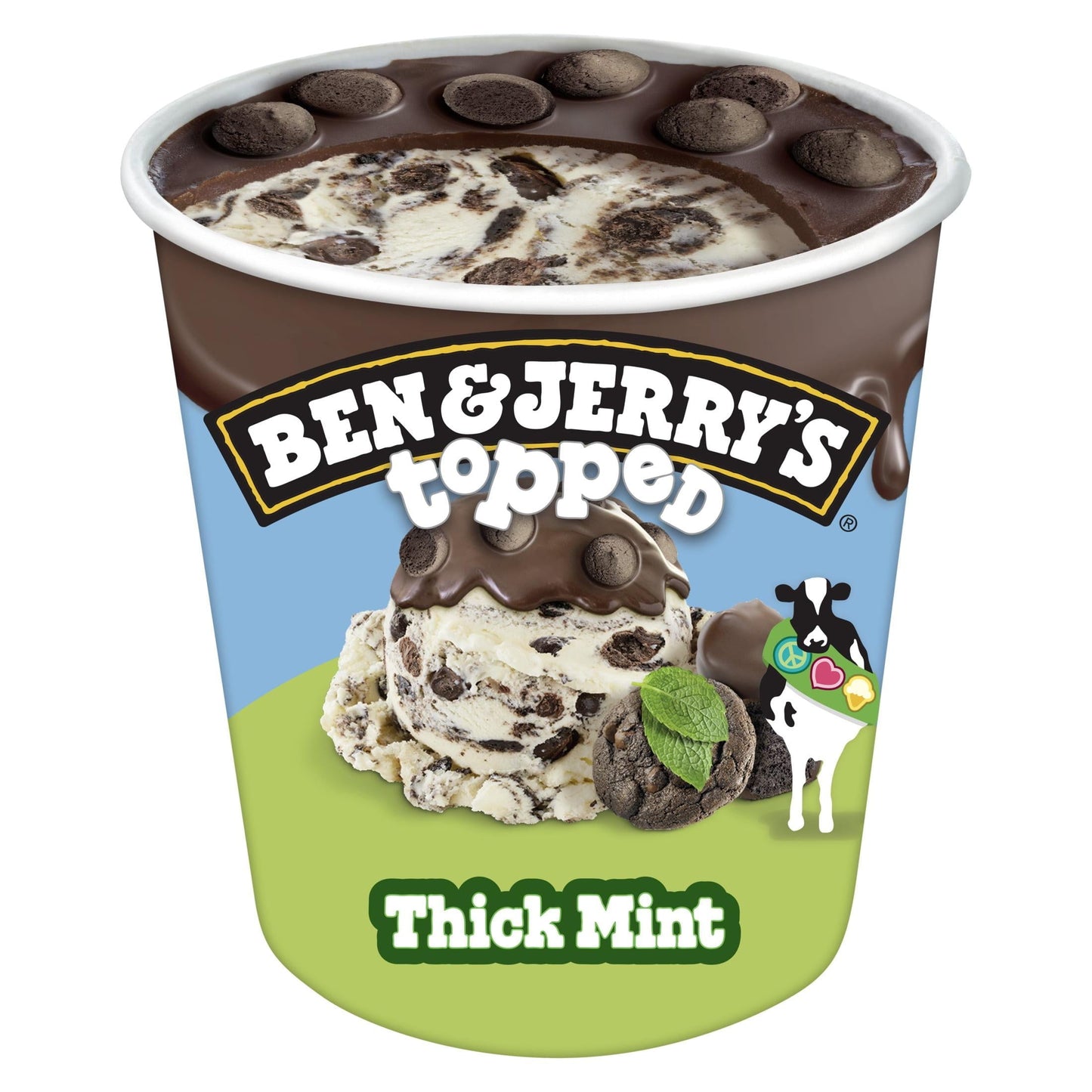 Ben & Jerry's top Thick Mint Ice Cream, 16 oz