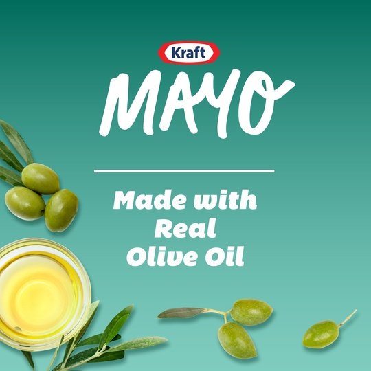 Kraft Mayo with Olive Oil Reduced Fat Mayonnaise Squeeze Bottle, 22 fl oz