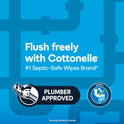 Cottonelle Ultra Fresh Flushable Wipes, 4 Flip-Top Packs, 42 Wipes per Pack (168 Total)