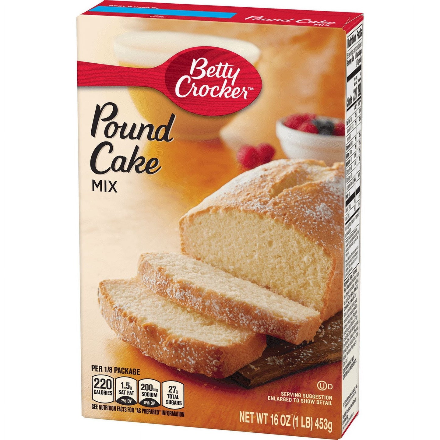 Betty Crocker Pound Cake Mix, 16 oz.