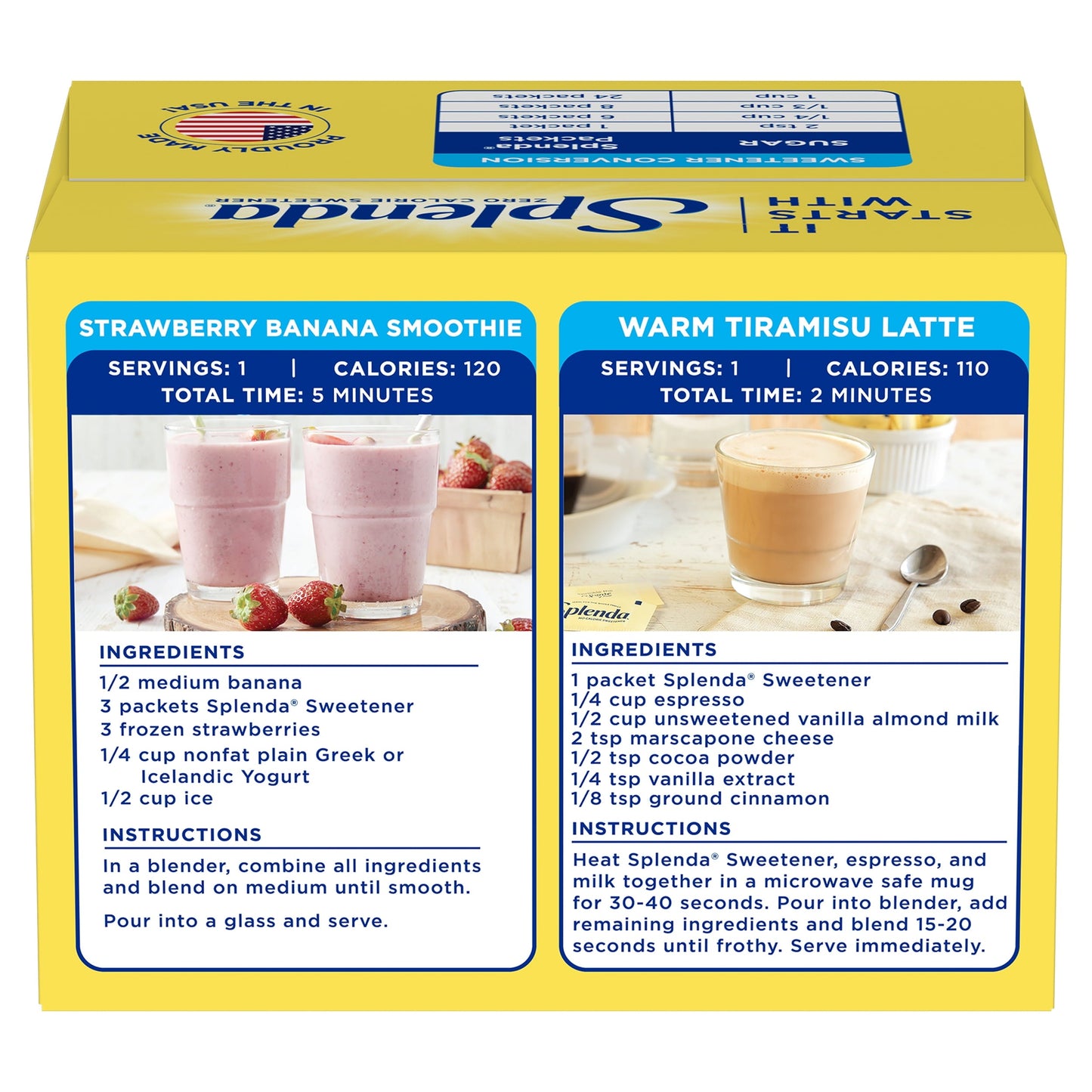 Splenda Zero Calorie Sweetener, Sugar Substitute Packets - 400 Ct.