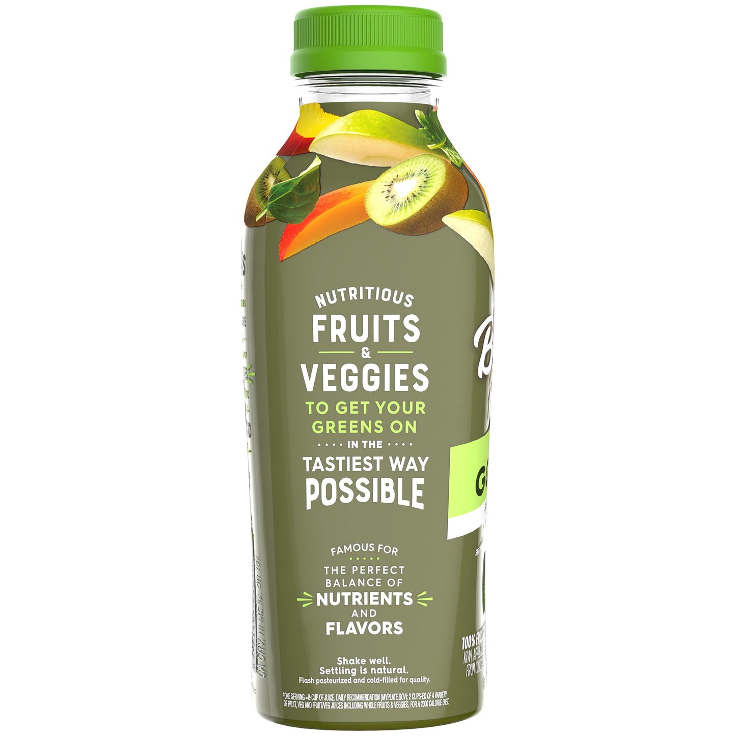 Bolthouse Farms Fruit Juice Smoothie, Green Goodness, 15.2 fl. oz. Bottle