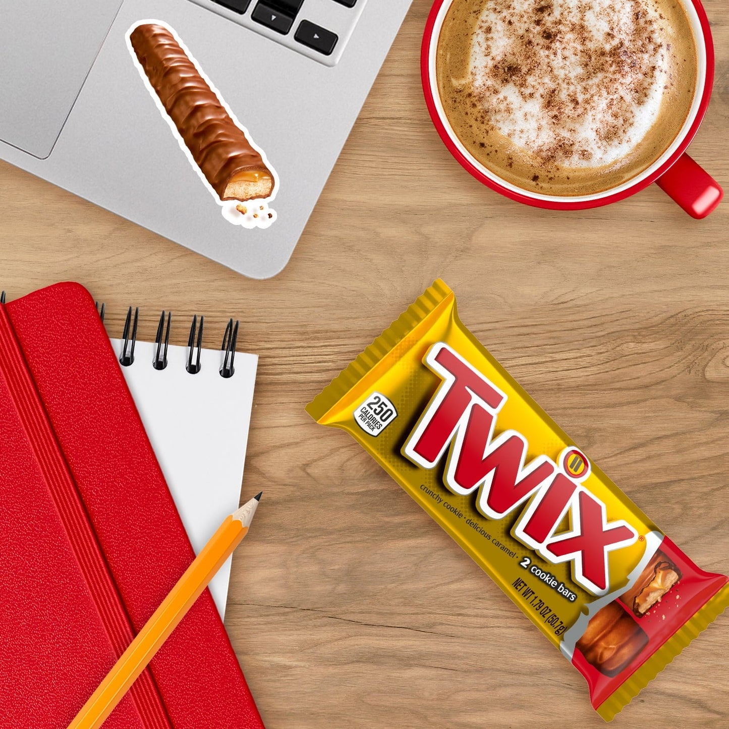 Twix Caramel Full Size Chocolate Cookie Candy Bars - 1.79 oz Bar