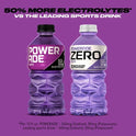 POWERADE Electrolyte Enhanced Zero Sugar Grape Sport Drink, 28 fl oz, Bottle