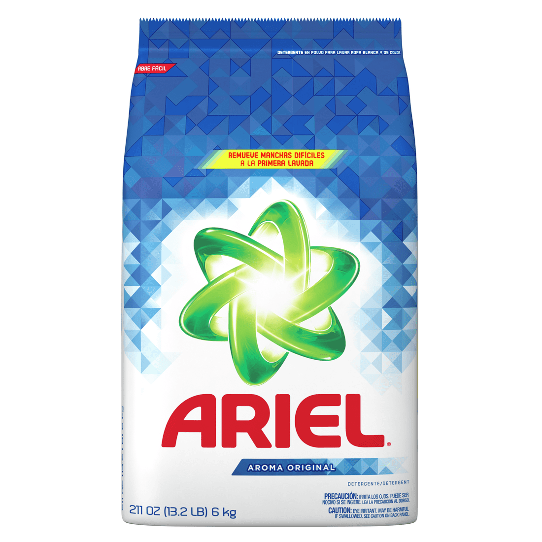 Ariel Powder Laundry Detergent, Original Scent, 211 oz, 132 Loads