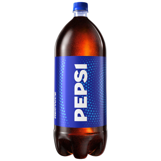 Pepsi Cola Soda Pop, 2 Liter Bottle