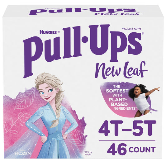 Pull-Ups New Leaf Girls' Disney Frozen Training Pants, 4T-5T, 46 Ct (Select for More Options)