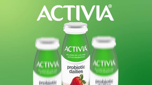 Activia Probiotic Dailies Vanilla Lowfat Probiotic Yogurt Drinks, 3.1 fl oz, 8 Count