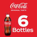 Coca-Cola Soda Pop, 16.9 fl oz, 6 Pack Bottles