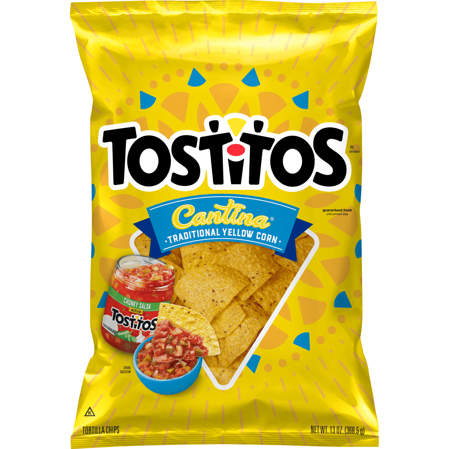 Tostitos Cantina Traditional Tortilla Chips, 13 oz Bag