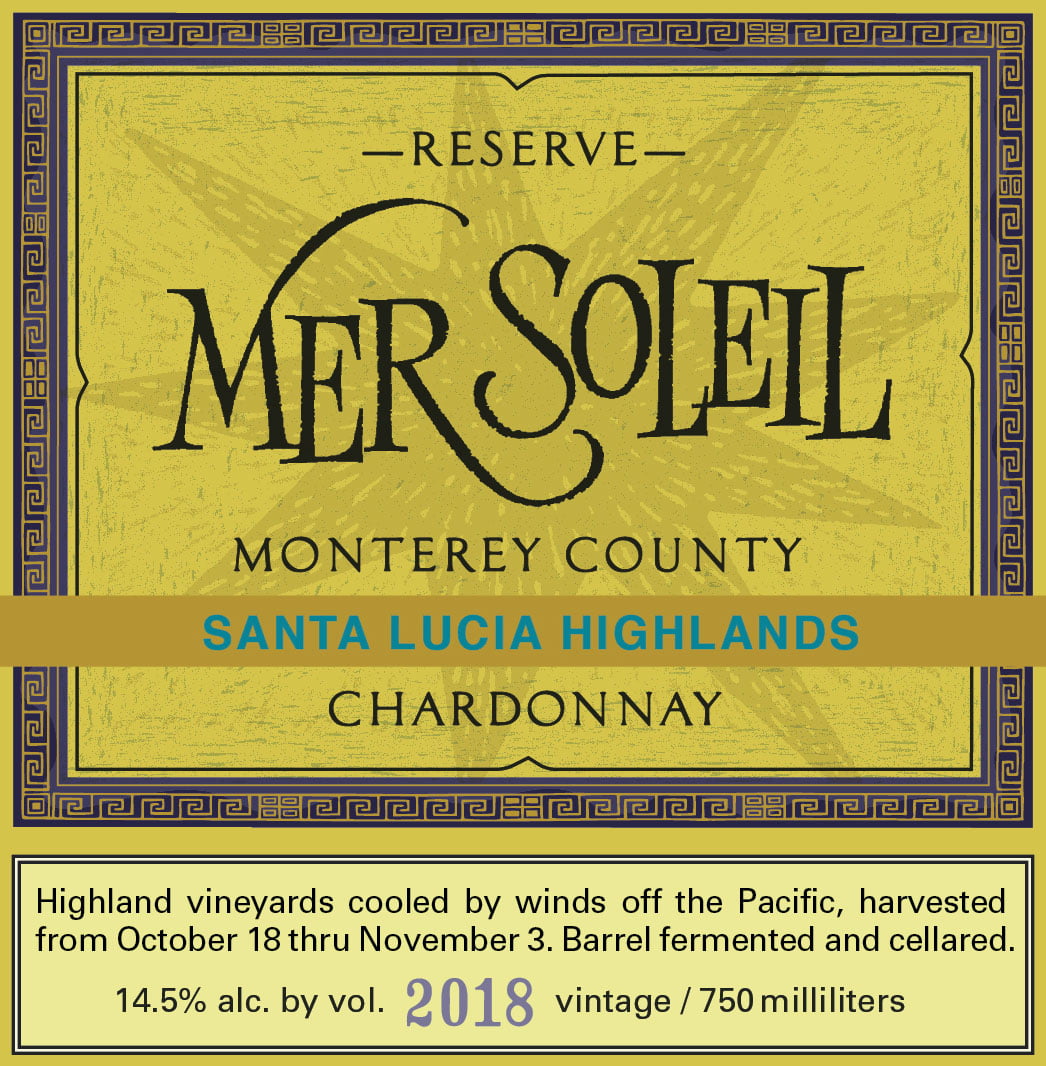 Mer Soleil Reserve Chardonnay White Wine, 750ml Bottle