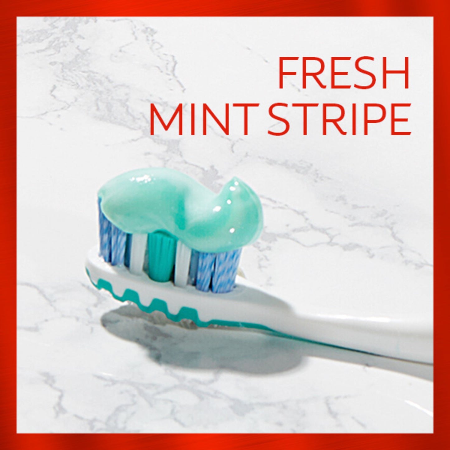 Colgate Total Fresh Mint Stripe Gel Toothpaste, Mint, 1 Pack, 5.1 Oz Tube