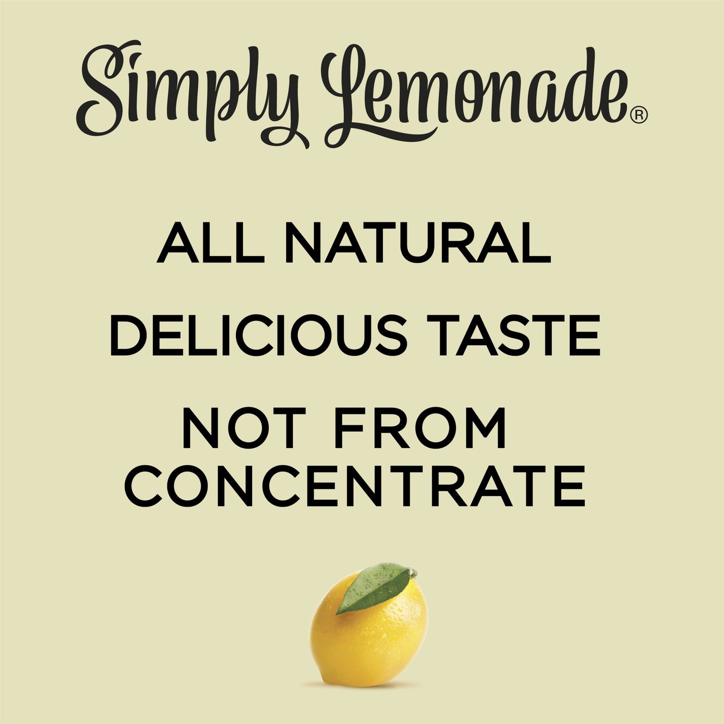 Simply Non GMO All Natural Lemonade Juice, 11.5 fl oz Bottle