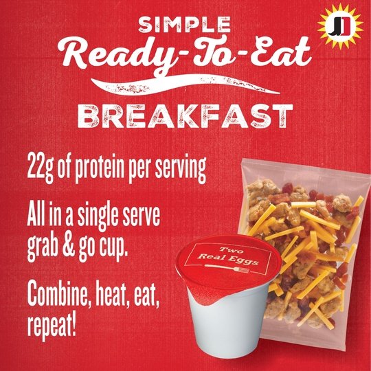 Jimmy Dean Simple Scrambles Meat Lovers Quick Breakfast Cup, 5.35 oz