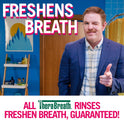 TheraBreath Anticavity Fluoride Mouthwash, Sparkle Mint, Dentist Formulated, 16 fl oz