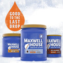 Maxwell House Original Roast Ground Coffee, 42.5 oz. Canister