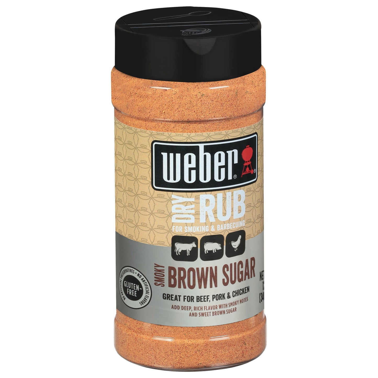 Weber Smoky Brown Sugar Dry Rub, 12 oz