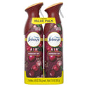 Febreze Air Effects Odor-Fighting Air Freshener Cranberry Tart, 8.8 oz. Aerosol Can, Pack of 2