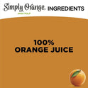 Simply Non GMO High Pulp Orange Juice, 52 fl oz Bottle