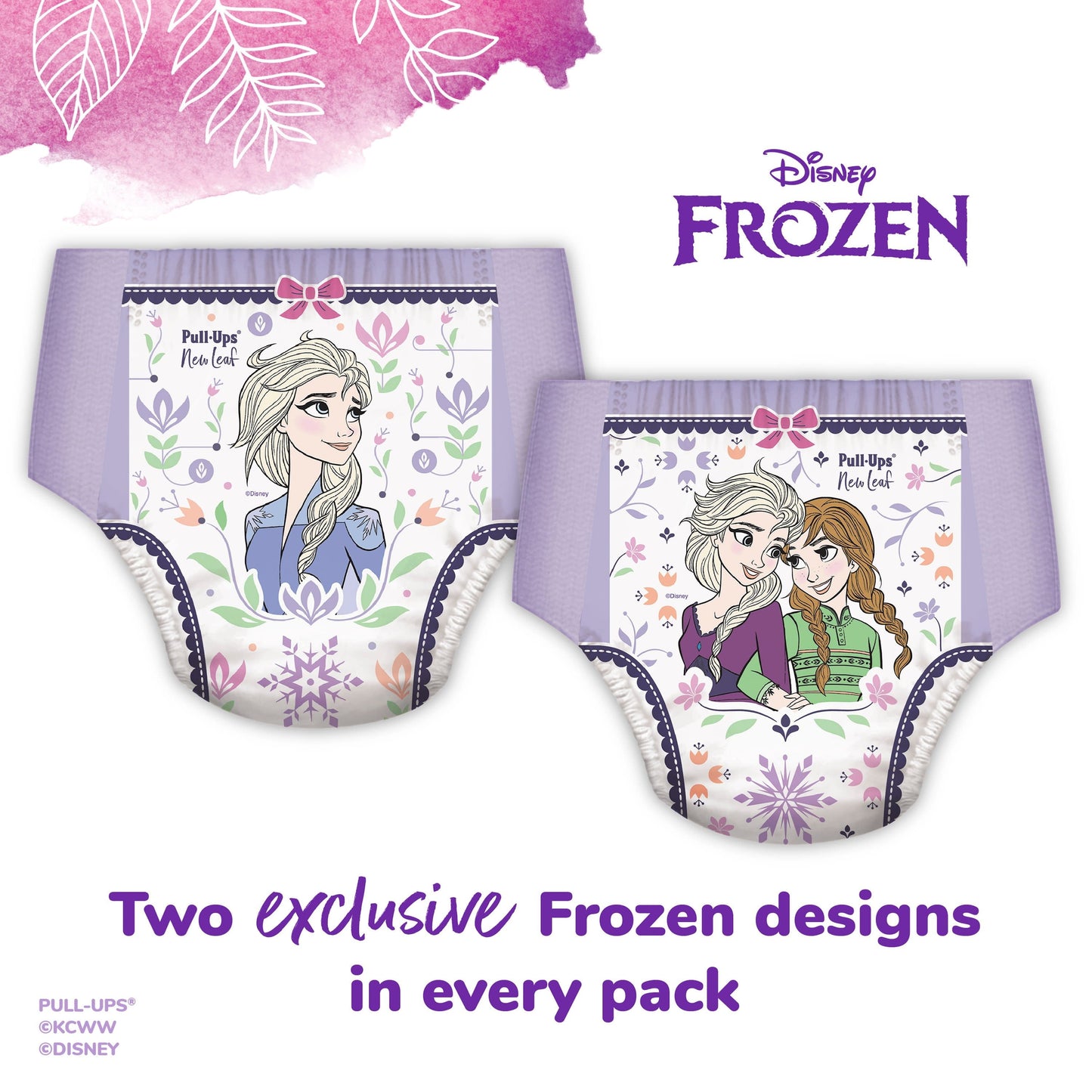 Pull-Ups New Leaf Girls' Disney Frozen Training Pants, 4T-5T, 46 Ct (Select for More Options)