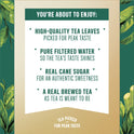 Gold Peak Real Brewed Tea Cane Sugar Sweetened Black Iced Tea Drink, 89 fl oz