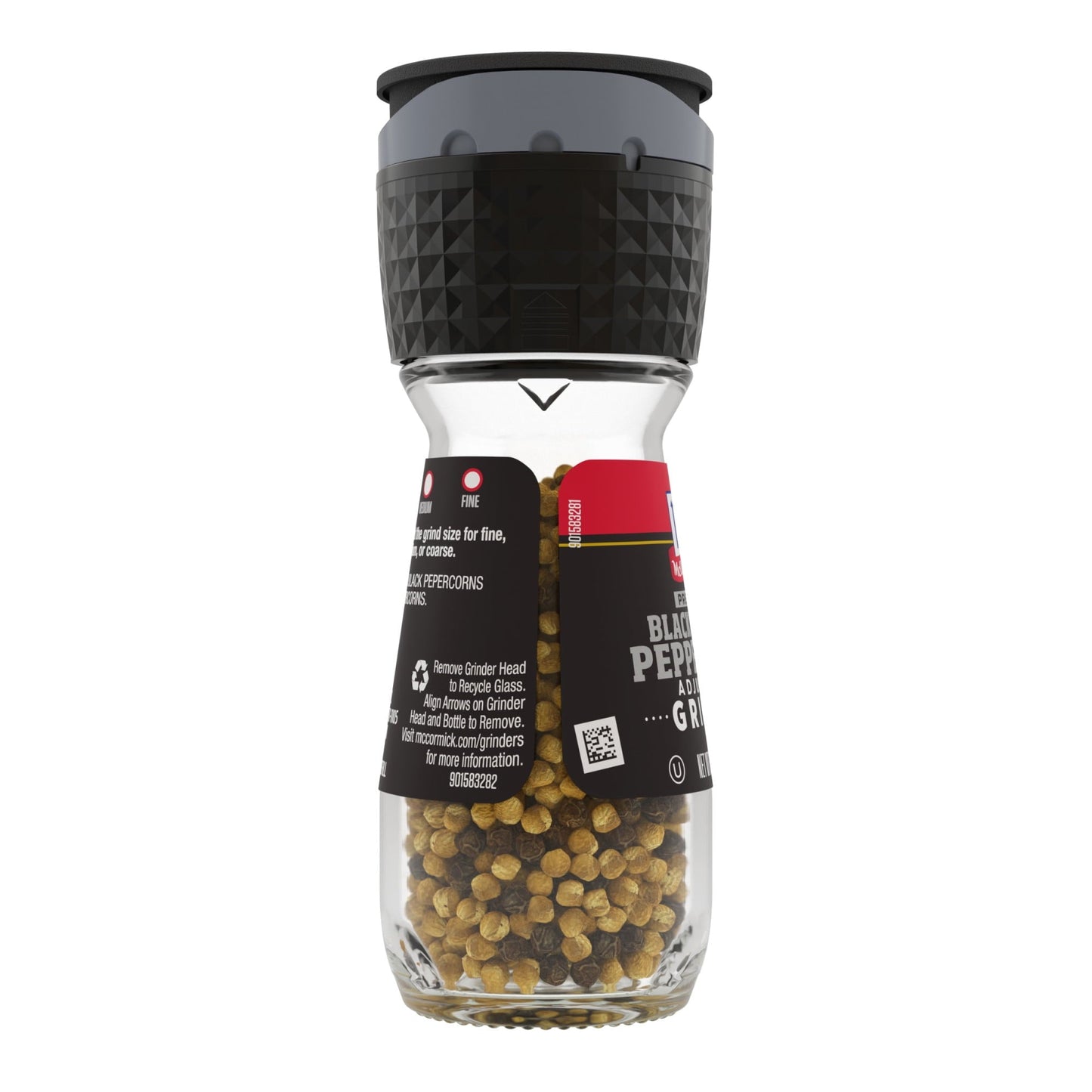 McCormick Black & White Peppercorn Grinder, 1.26 oz Manual Spice & Herb Grinders