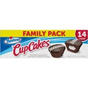 HOSTESS Chocolate Cupcakes, Creamy Filling, Chocolate Snack Cakes, Family Pack - 14 Count / 22.22 oz