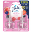 Glade PlugIns Scented Oil 2 Refills, Air Freshener, Bubbly Berry Splash, 2 x 1.34 oz