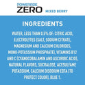 POWERADE Electrolyte Enhanced Zero Sugar Mixed Berry Sport Drink, 28 fl oz, Bottle