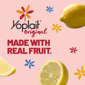 Yoplait Original Lemon Burst Low Fat Yogurt, 6 OZ Yogurt Cup