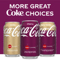 Coca-Cola Cherry Soda Pop, 16.9 fl oz, 6 Pack Bottles