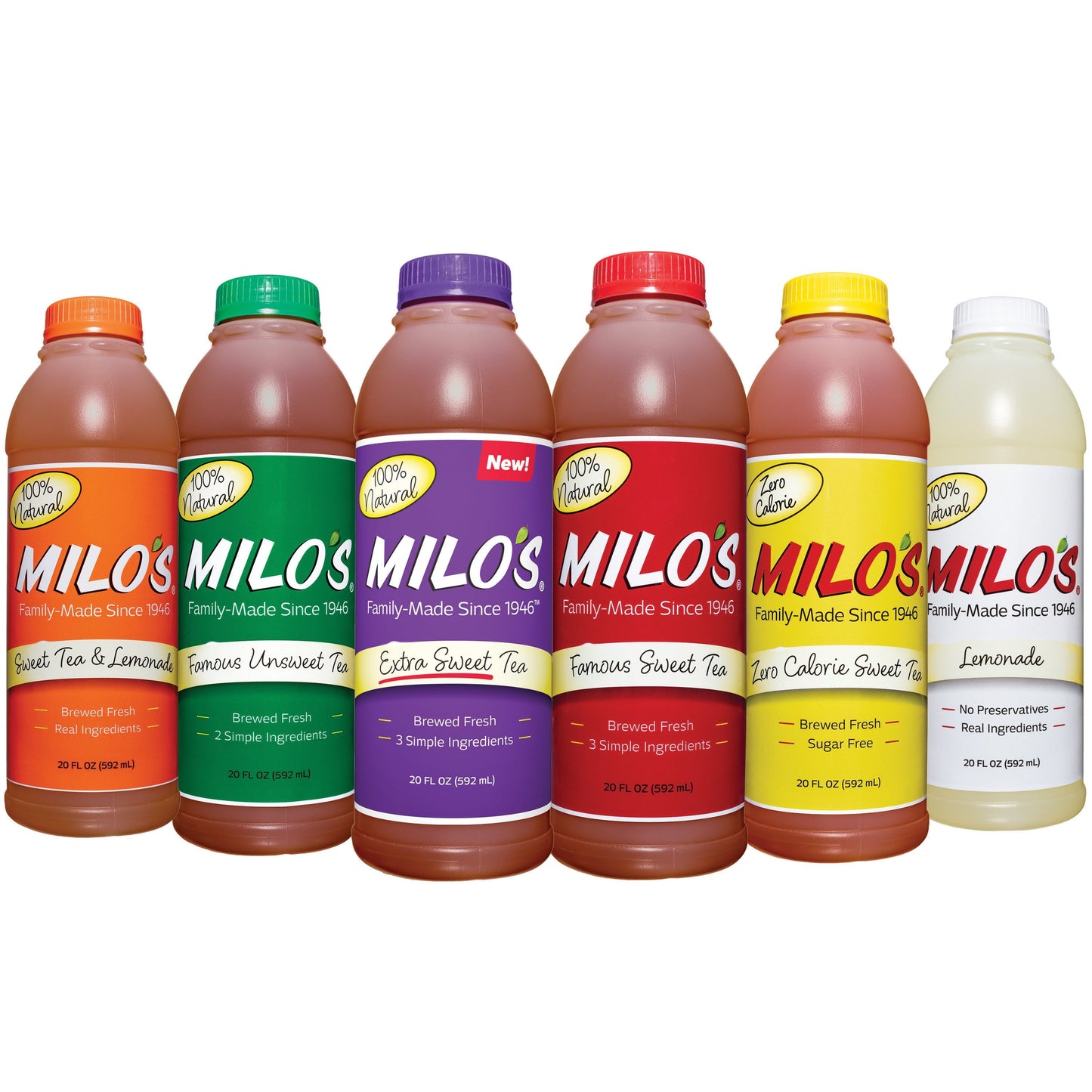 Milo's Extra Sweet Tea 20 fluid ounces single serve