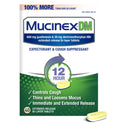 Mucinex 12 Hour Relief, DM Chest Congestion and Cough Medicine, 40 Tablets