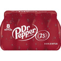 Dr Pepper Soda, 12 fl oz bottles, 8 pack