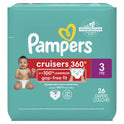 Pampers Cruisers 360 Diapers Size 3, 26 Count