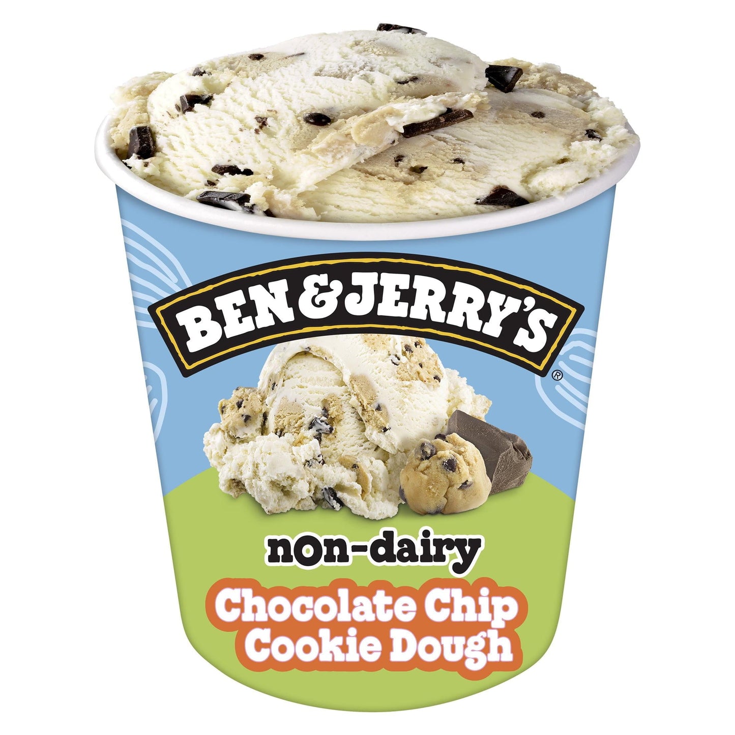 Ben & Jerry's Non-Dairy Chocolate Chip Cookie Dough Ice Cream, 16 oz