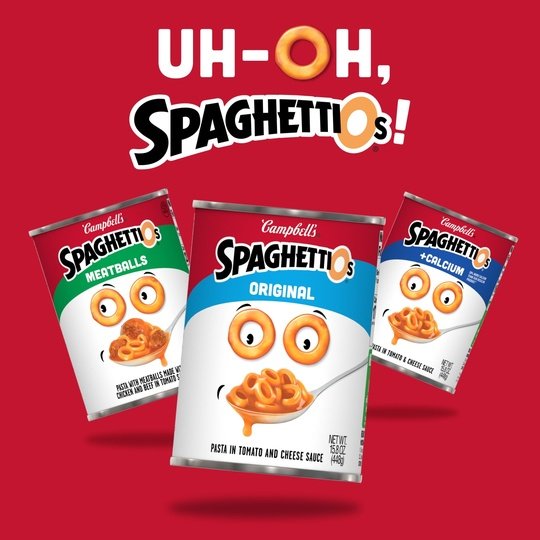 SpaghettiOs Canned Pasta with Meatballs, 22.2 oz Can