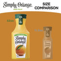 Simply Non GMO High Pulp Orange Juice, 52 fl oz Bottle