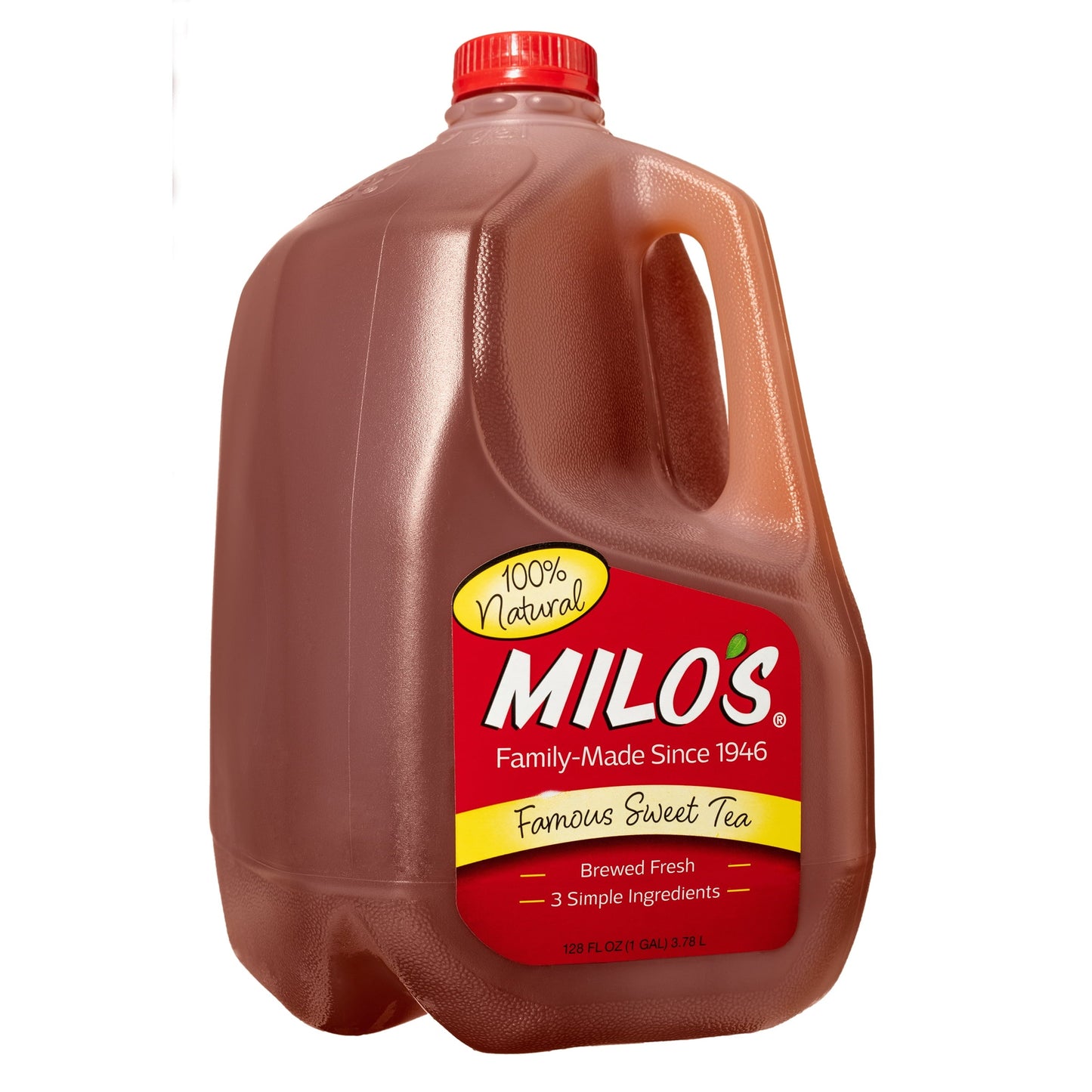 Milo's Famous Sweet Tea, 100% Natural, 128 fluid ounces