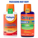 Delsym Max Strength DM Cough + Chest Congestion Medicine, Powerful Multi-Symptom Relief, #1 Pharmacist Recommended, Cherry Flavor, 6 Fl Oz