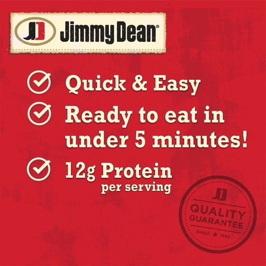 Jimmy Dean Sausage Egg & Cheese Biscuit Sandwich, 36 oz, 8 Count (Frozen)