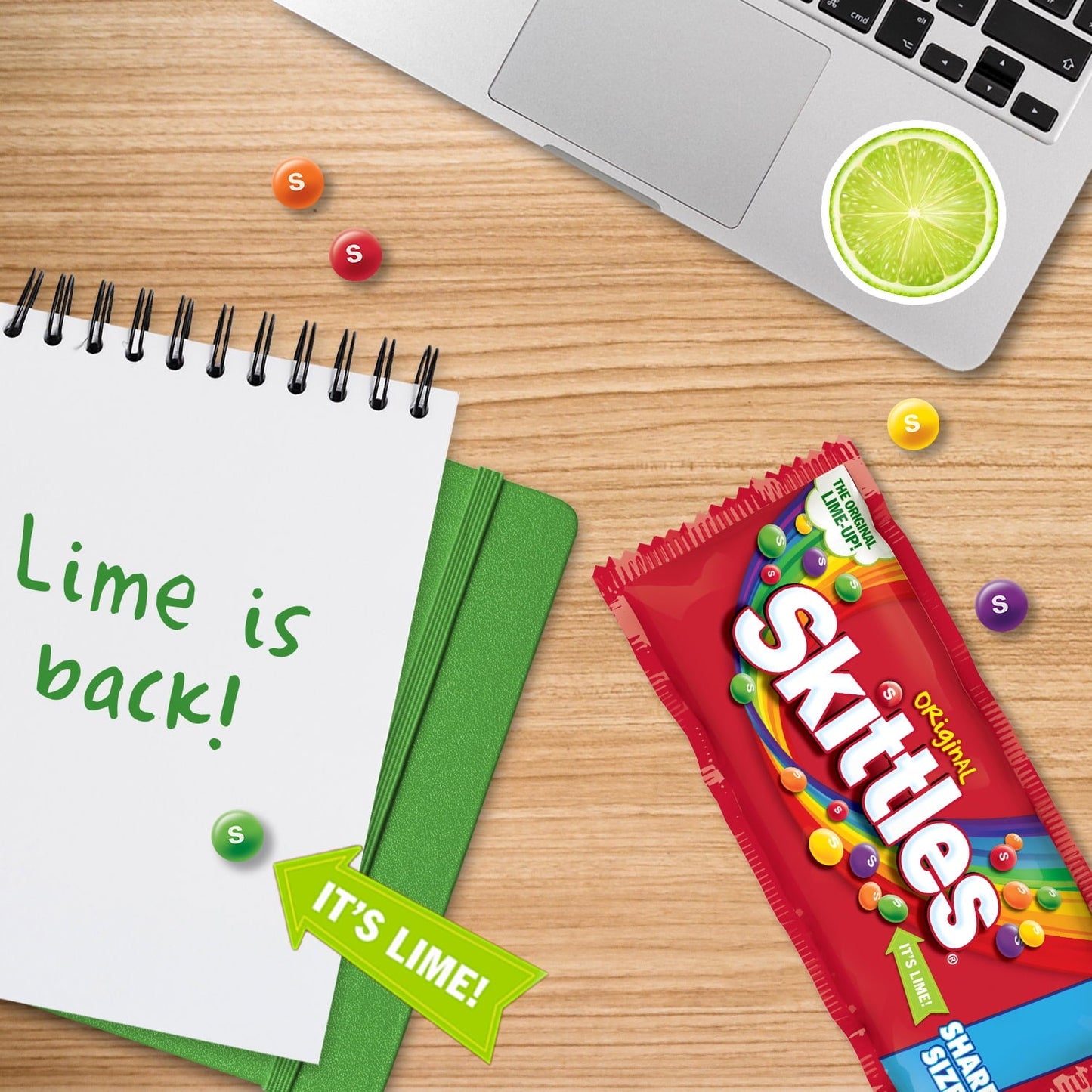 Skittles Original Chewy Candy, Share Size - 4 oz Bag