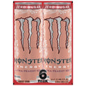 Monster Energy, Ultra Peachy Keen, Sugar Free Energy Drink, 12 fl oz, 6pk