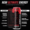 C4 Ultimate + Fruit Punch + Energy Drink + Pump + Performance + 16 oz, Single Can