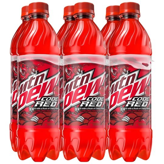 Mountain Dew Citrus Soda Pop, 16.9 oz, 6 Pack Bottles